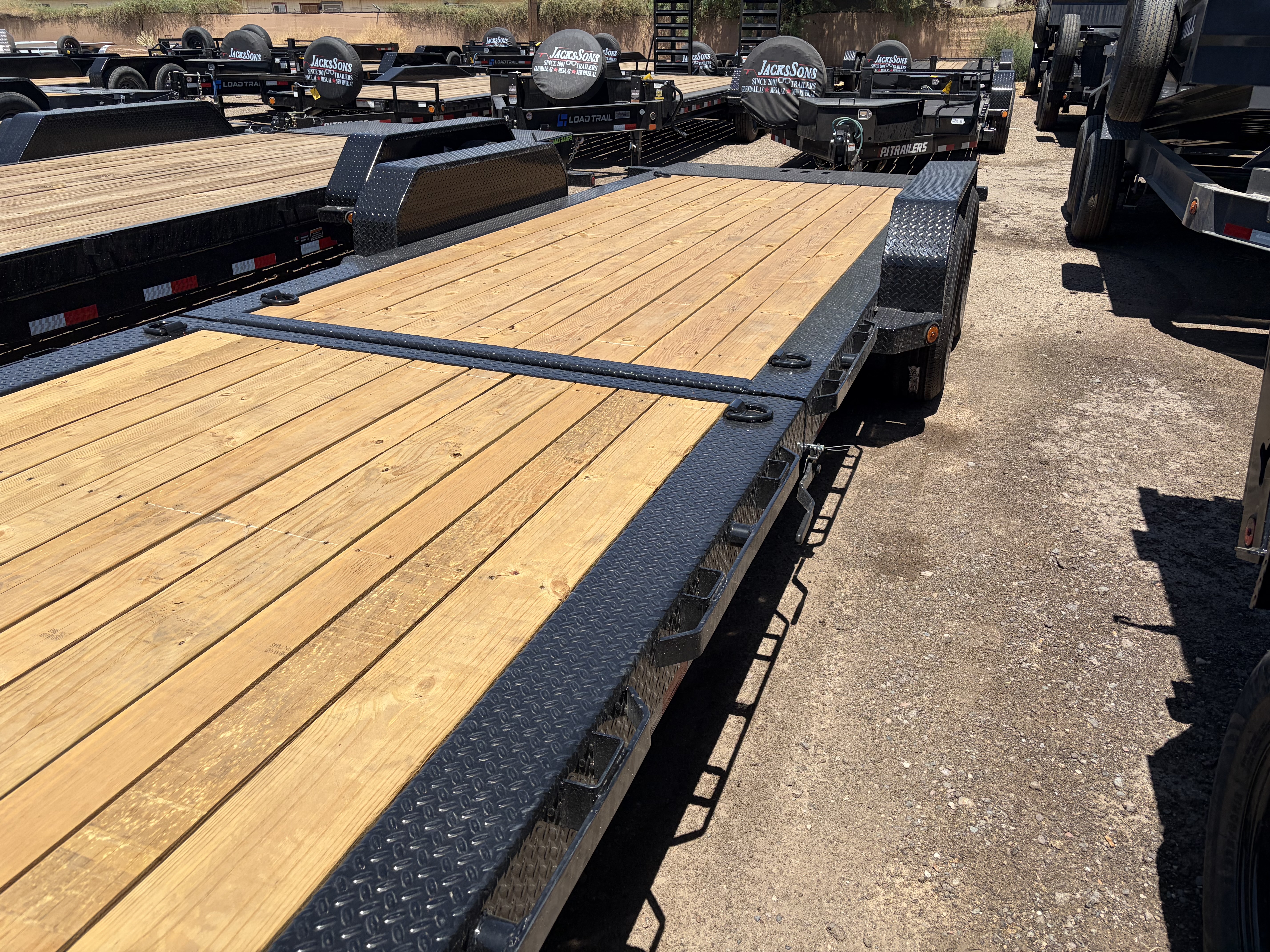 Norstar 24x83 Ironbull Tandem Axle, 14K GVWR, Low-Pro Gravity Tilt - Stock #NS595 - Image 6 of 10
