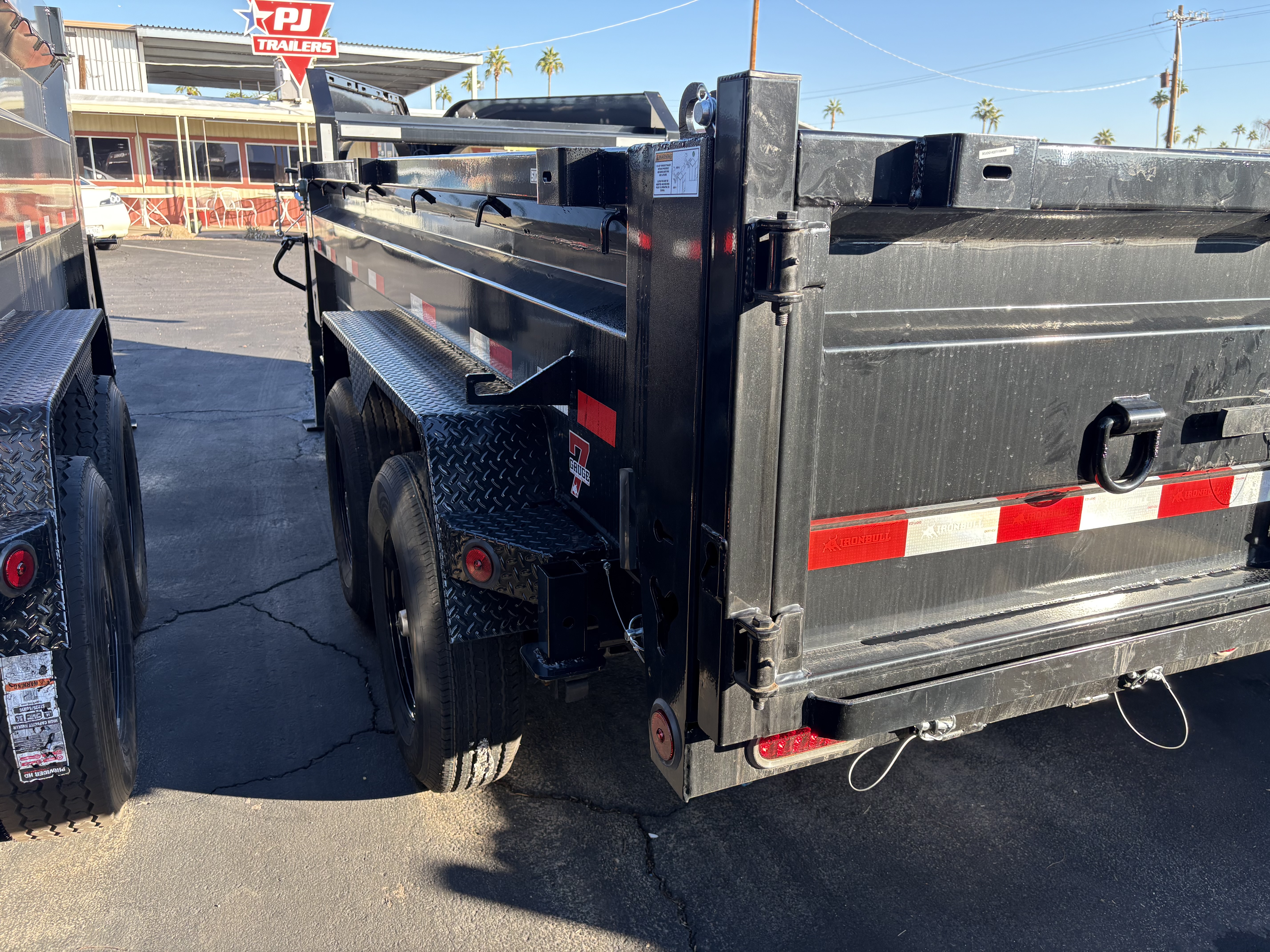 Norstar 14x83 IronBull Gooseneck, Tandem Axle Dump, 14K GVWR, 24" Sides - Stock #NST1320 - Image 5 of 5