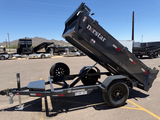 Norstar 10x60 Norstar Single Axle Dump, 7K GVWR, 20" Side - Stock #NST1472 - Image 5 of 8