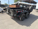 P.J. Trailers 10X60 Utility Dump, Tandem Axle, 7K GVWR Stock #PJD1686 - Thumbnail 1