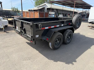 P.J. Trailers 10X60 Utility Dump, Tandem Axle, 7K GVWR
