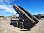 P.J. Trailers 14x83 Tandem Axle, 15,400 GVWR, Low Pro Dump, 24" Sides, 14 Ply Tires Stock #PJD1667 - Thumbnail 8