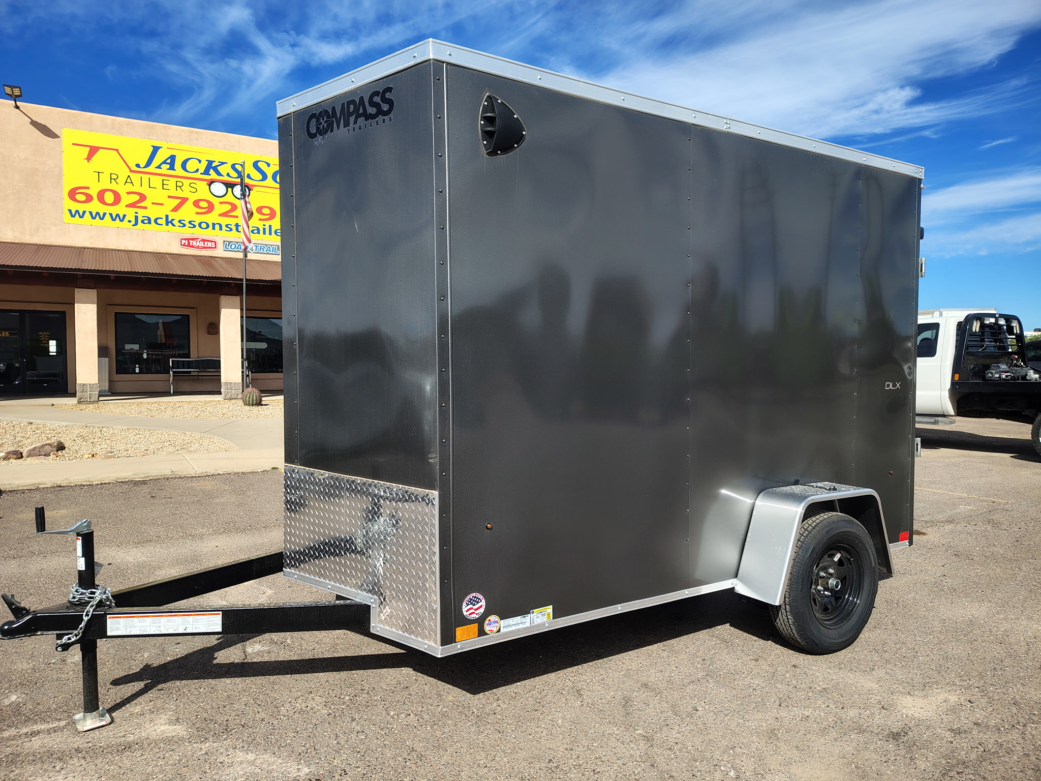 Compass 10x6 Indigo DLX, 3K GVWR, Ramp Door - Stock #CMP2788 - Image 1 of 6