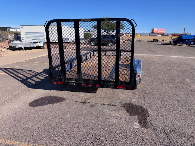 P.J. Trailers 14x72 Single Axle, 3K GVWR, Channel Utility - Stock #PPJ11006 - Image 4 of 5