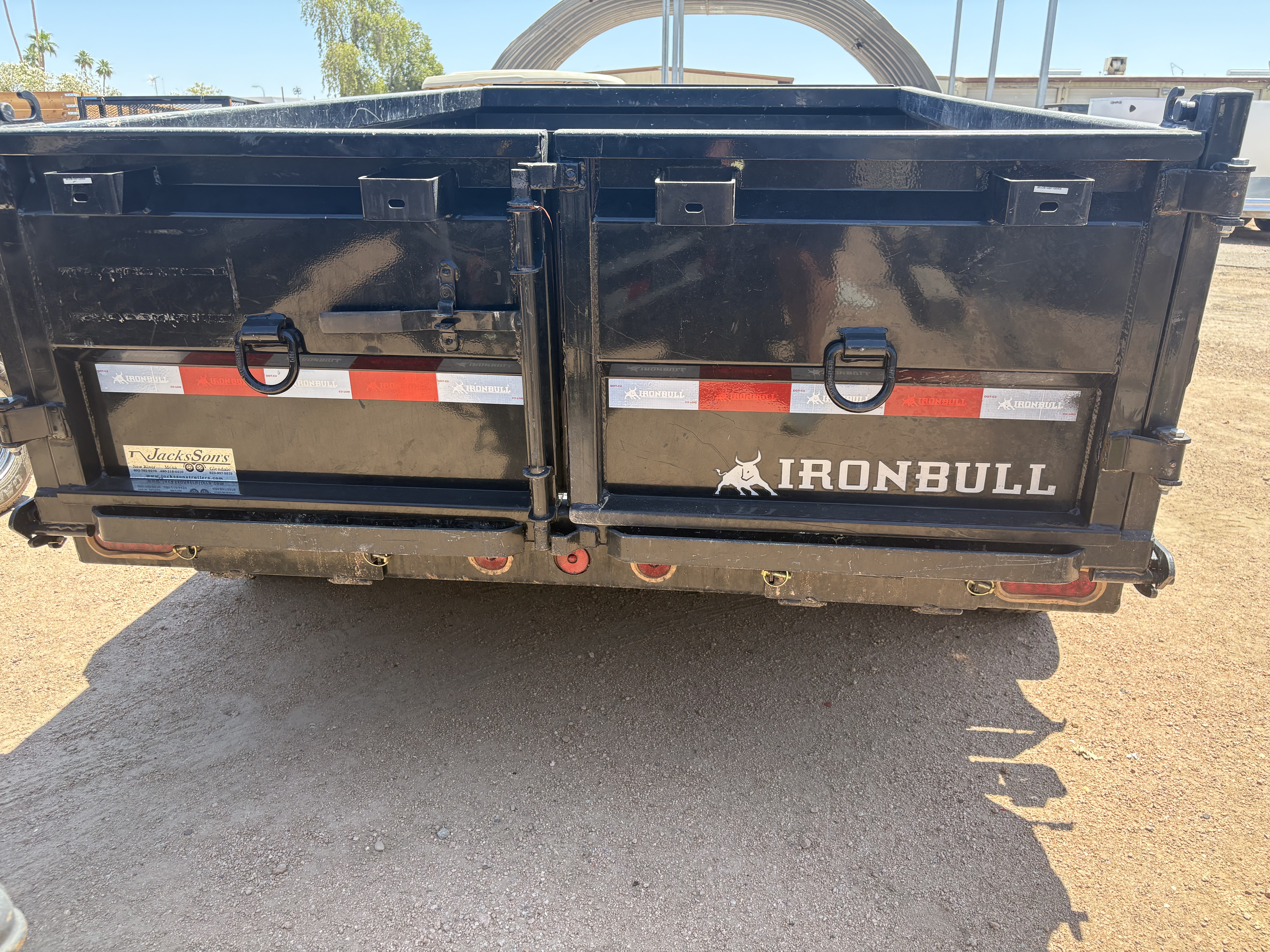 IRONBULL 10x6 Ironbull Tandem Axle Dump, 10K GVWR , 24" Sides - Stock #USD5504 - Image 3 of 4