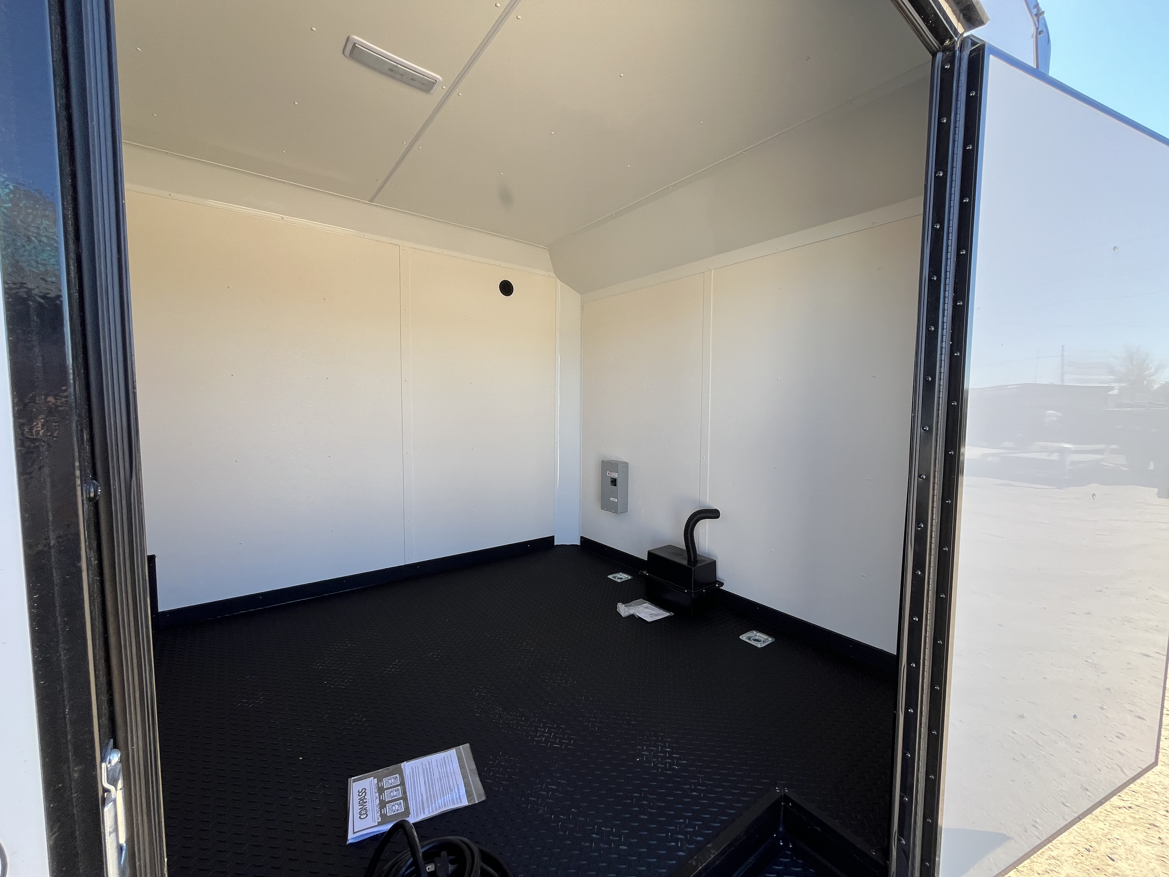 Compass 20x8.5 Canyon Race, 10K GVWR, AC/Heat, Ramp Door - Stock #CMP2748 - Image 10 of 11
