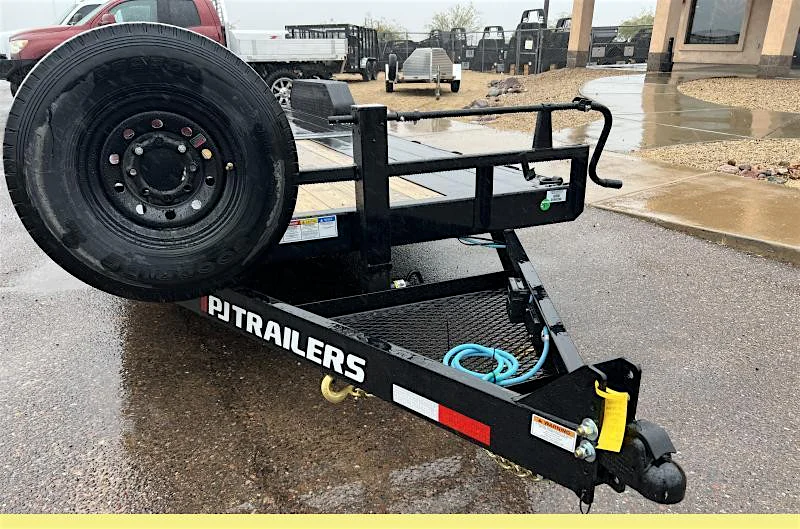 PJ Trailers 22x83" Equipment Tilt, 14K GVWR, 14PLY, Blackwood Deck - Stock #PPJ10961 - Image 1 of 6 PJ Trailers 22x83" Equipment Tilt, 14K GVWR, 14PLY, Blackwood Deck - Stock #PPJ10961 - Image 1 of 6