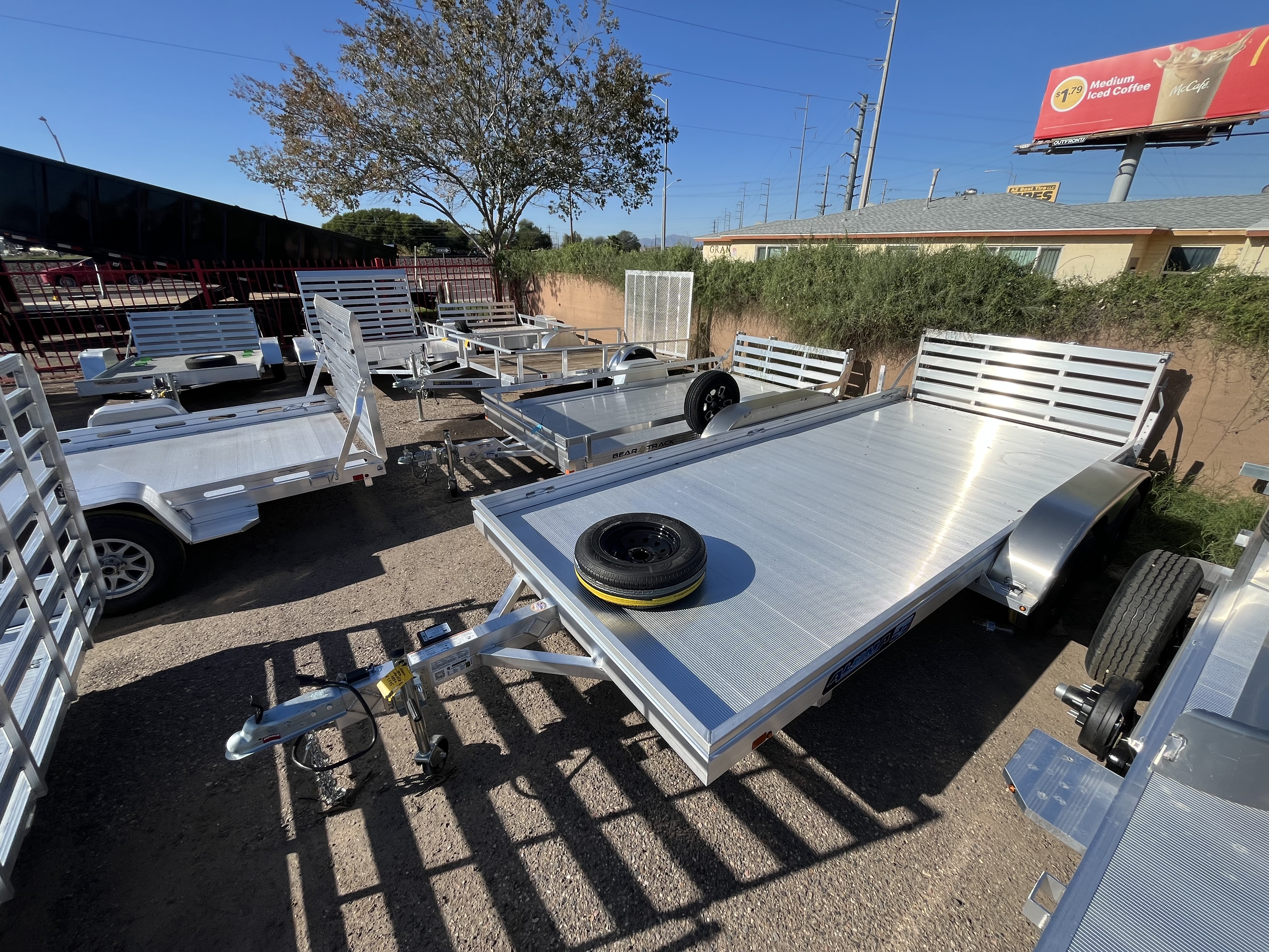 Aluma 16x78 All Aluminum, 7K GVWR, Tandem Axle (7816ESA-TA-EL-BT) - Stock #ALU258 - Image 6 of 8