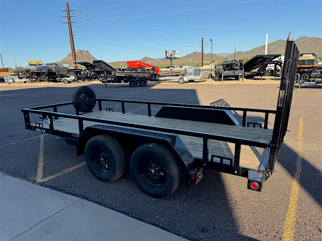 Load Trail 14x72 Tandem Axle 7K GVWR, Utility (4" Channel Frame) - Stock #LT965 - Image 2 of 6 Load Trail 14x72 Tandem Axle 7K GVWR, Utility (4" Channel Frame) - Stock #LT965 - Image 2 of 6