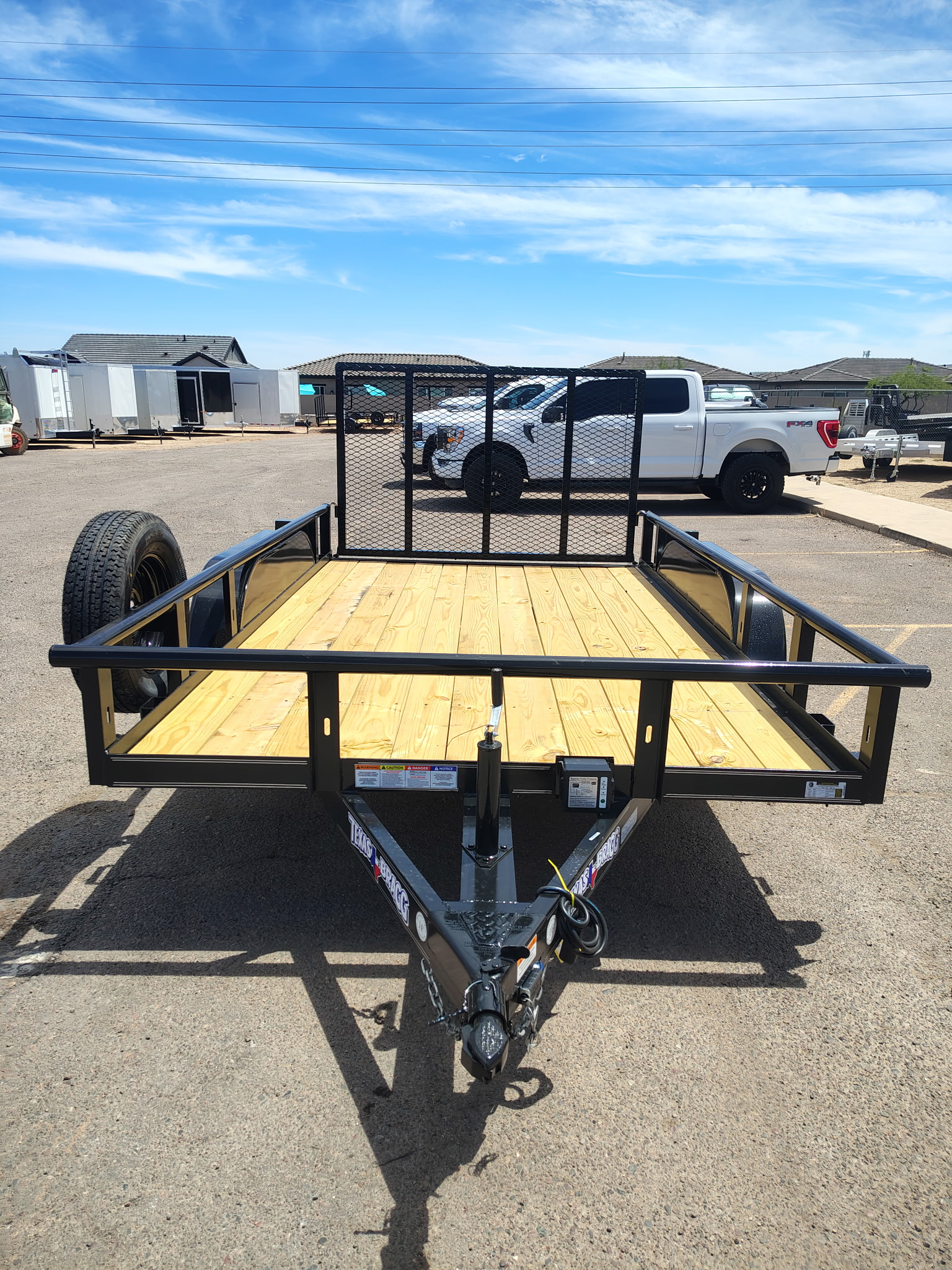 Texas Bragg 12x83 Utility Tandem Axle, 7K GVWR - Stock #TXB007 - Image 7 of 7