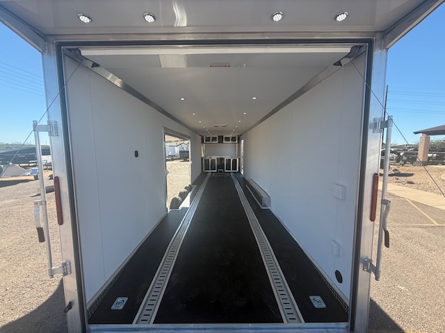 EZ Hauler 8.5'x34' NXT Aluminum Car Hauler w/ Rear Ramp Door (NXTCH)