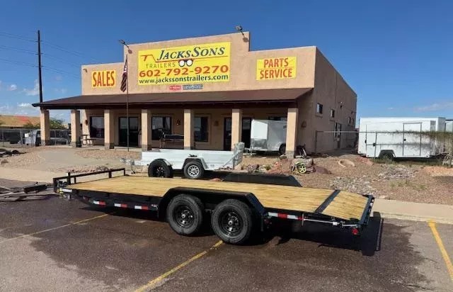 Load Trail 20x83 Tandem Axle, 7K GVWR, Carhauler, Slide in Ramps - Stock #LT936 - Image 2 of 3