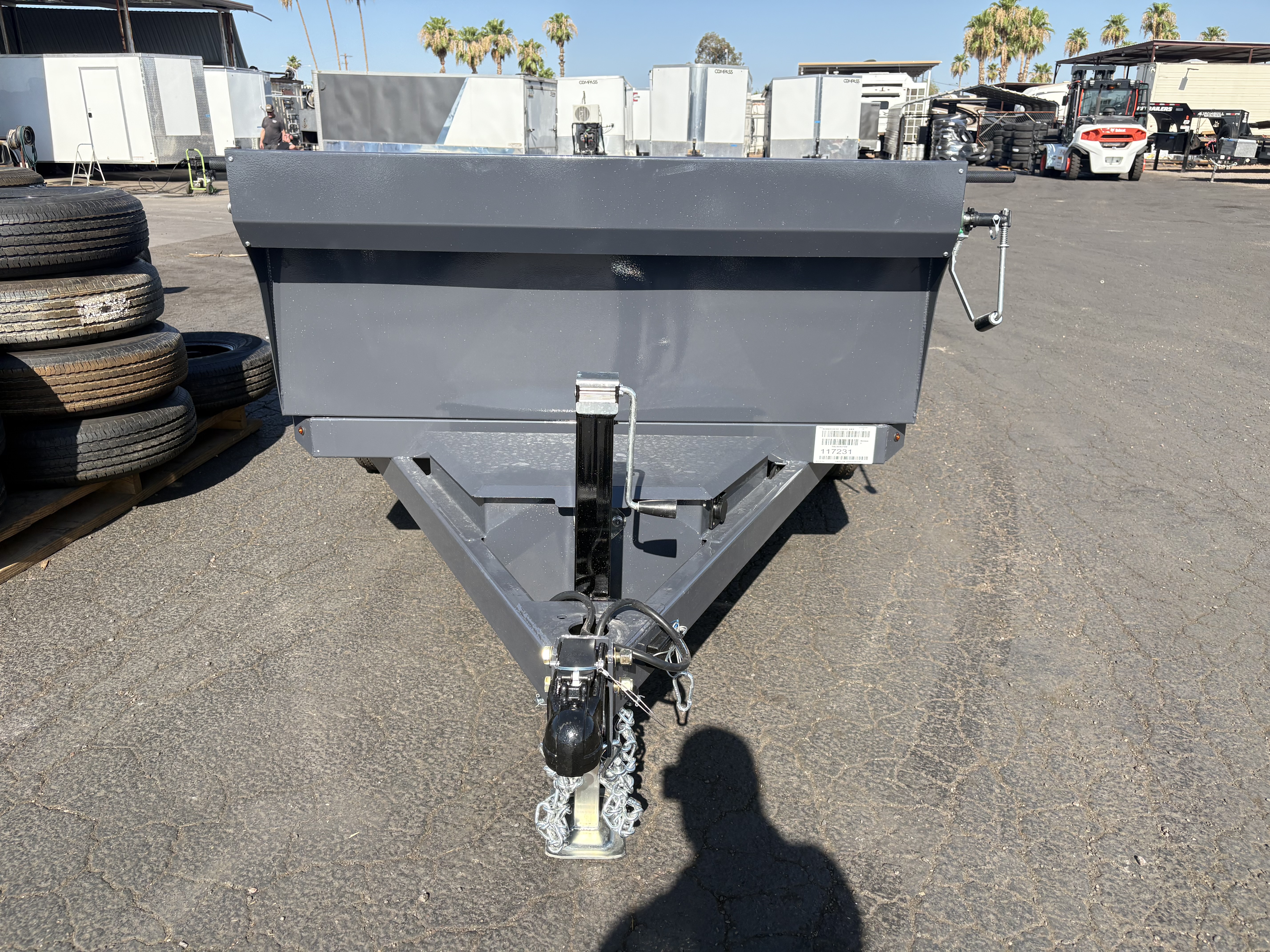 Norstar 10x60 Norstar Tandem Axle Dump, 7K GVWR, 20" Sides - Stock #NST1499 - Image 1 of 5