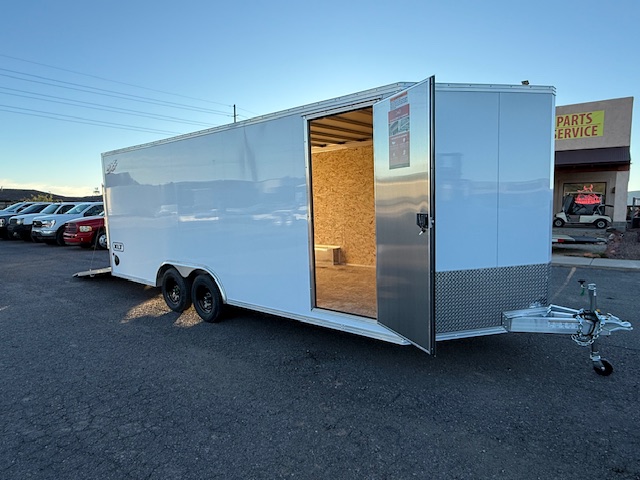Alcom 20x8.5 All Aluminum XLT-P Car Hauler, 7K GVWR, Ramp Door - Stock #ALC178 - Image 2 of 10