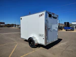 Alcom 10x6 All Aluminum XLT-P Enclosed, 3K GVWR, Side Door, Ramp Door Stock #ALC274 - Thumbnail 3