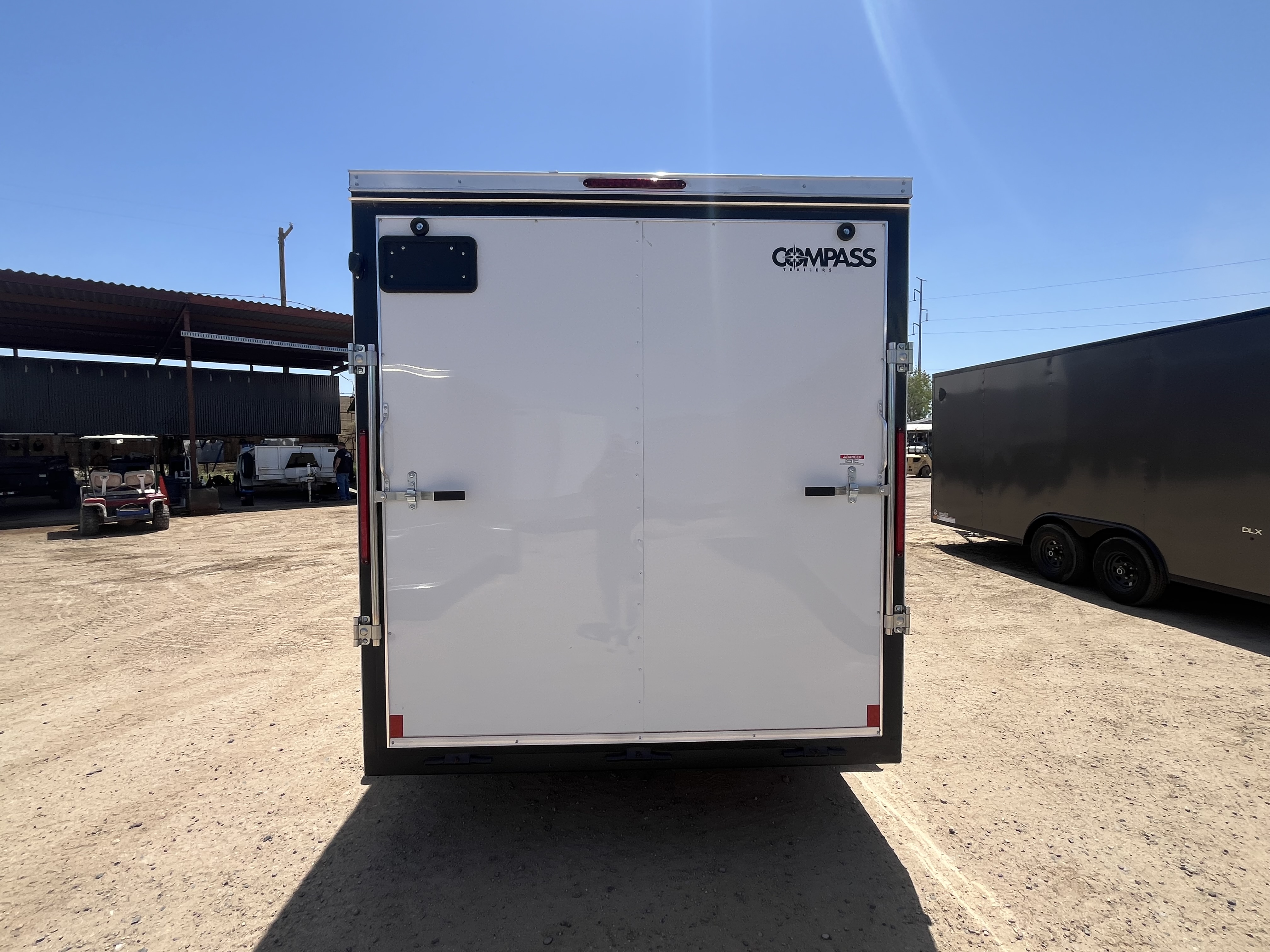 Compass 14x7 Indigo DLX, 7K GVWR, Ramp Door - Stock #CMP2856 - Image 5 of 10