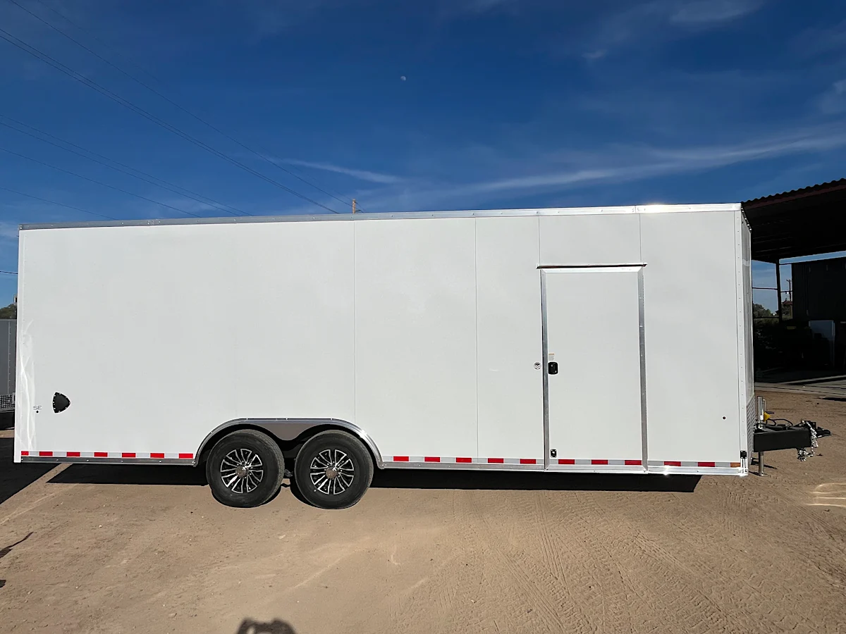 Compass 24x8.5 Jasper SE Car hauler, 14K GVWR, Ramp Door - Stock #CMP2775 - Image 6 of 12 Compass 24x8.5 Jasper SE Car hauler, 14K GVWR, Ramp Door - Stock #CMP2775 - Image 6 of 12
