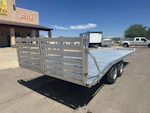 Aluma 20x102 All Aluminum, 10K GVWR, Tandem Axle Deckover, W/ Bi-Fold Tailgate (1020H-TA-BT-DT-RR-RTD) Stock #ALU419-SM - Thumbnail 3