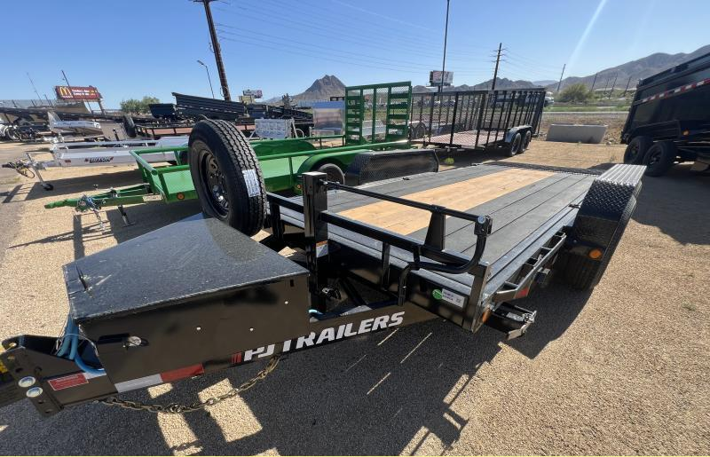 PJ Trailers 16x83x6" Channel, Equipment Tilt, 14K GVWR, 14PLY, Blackwood Deck - Stock #PPJ10553 - Image 7 of 7