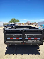 Norstar 12x72 IronBull Tandem Axle Dump, 15K GVWR, 24" Sides, Solar Charger Stock #NST1509 - Thumbnail 1