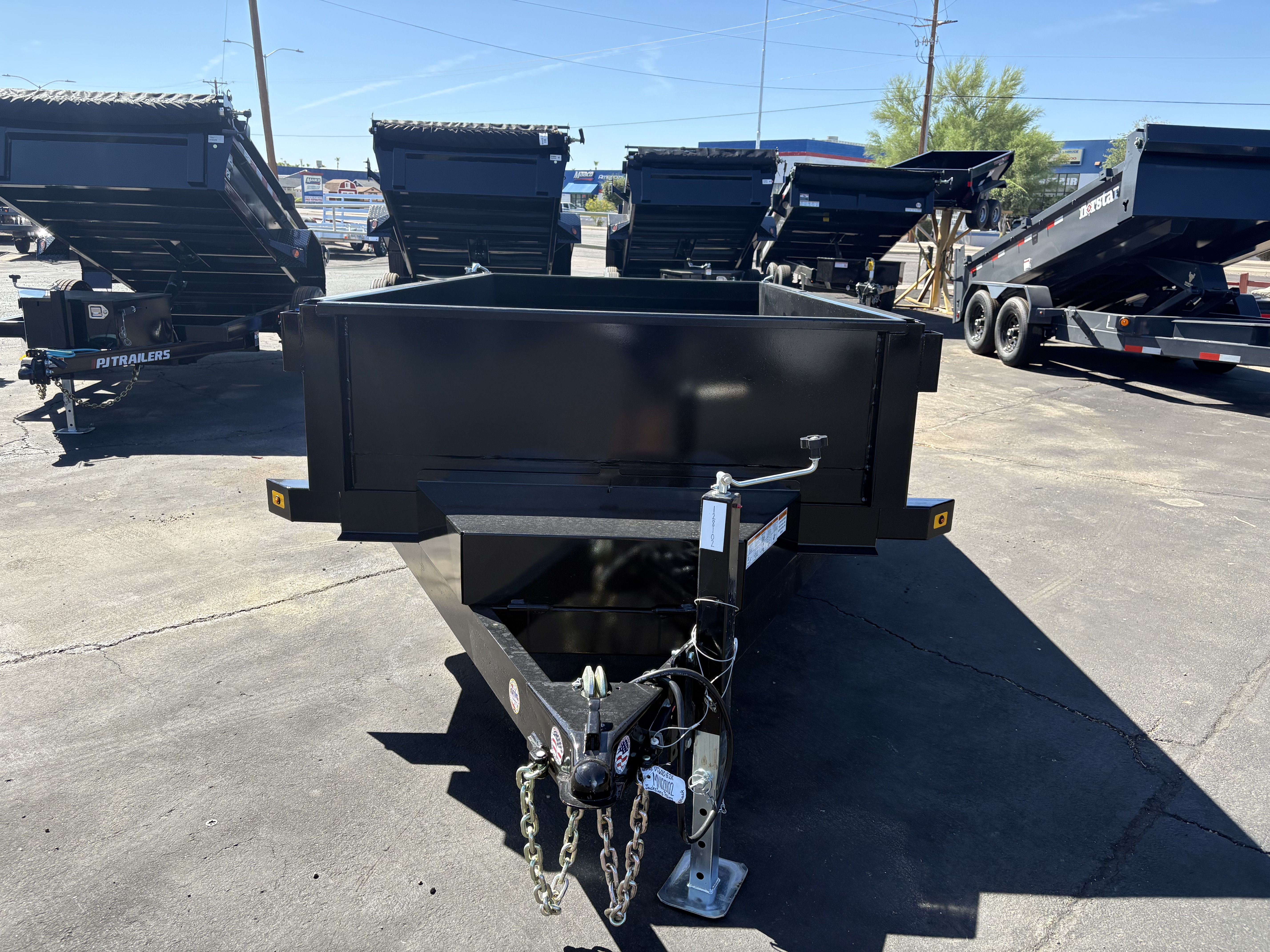 Midsota 10x60 Single Axle Dump, 5K GVWR, 16" Sides - Stock #MID008 - Image 1 of 6