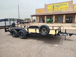 Texas Bragg 16x83 Utility Tandem Axle, 7K GVWR Stock #TXB033 - Thumbnail 1