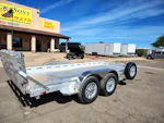 Aluma 14x80 All Aluminum, 8.5K GVWR, Tandem Axle, Bi-Fold Tailgate (8014TA-EL-BT-RTD) Stock #ALU371 - Thumbnail 2