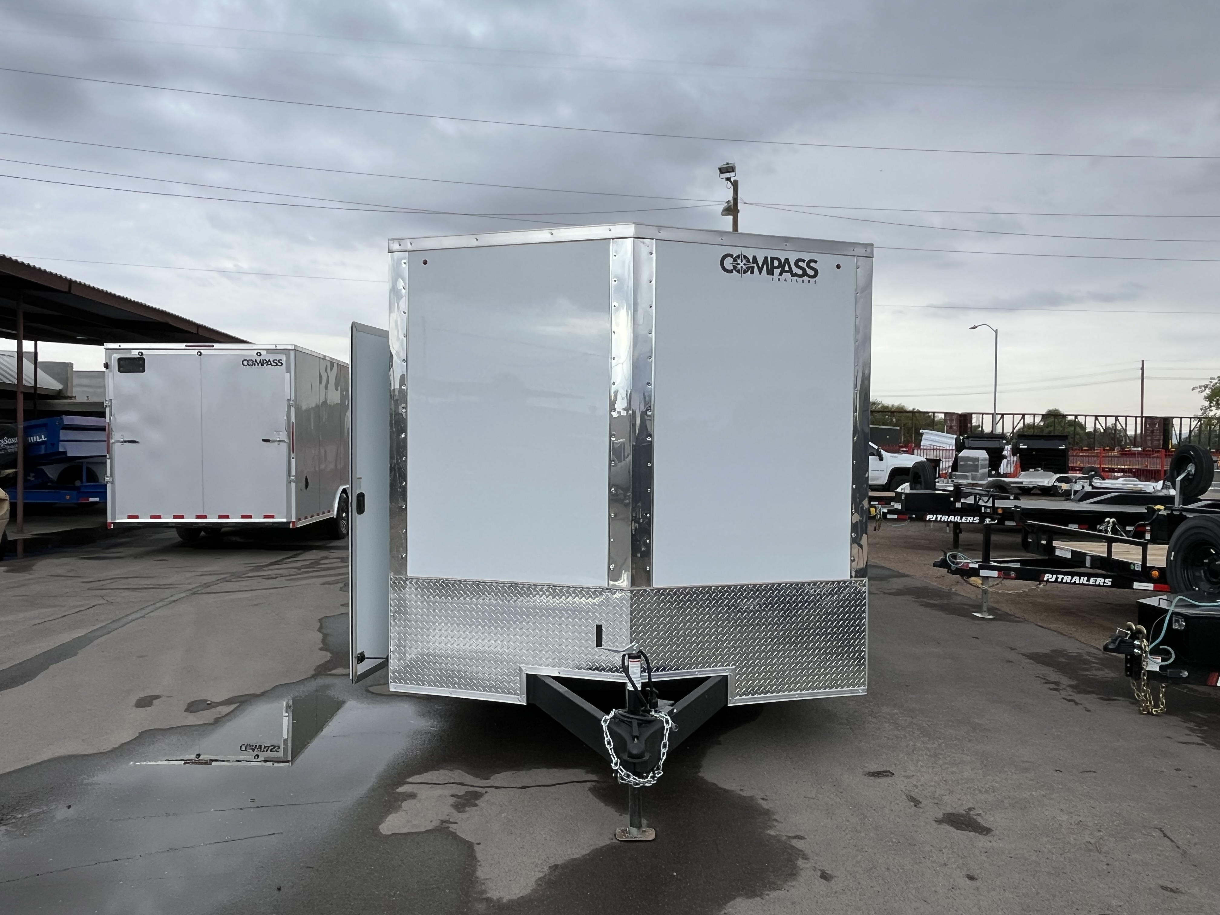 Compass 8.5'x18' Enclosed Cargo Trailer w/ Rear Ramp Door