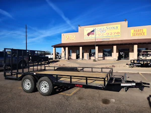 ECHO 14x102" Tandem Axle, 7K GVWR, Drive Over Fenders, Utility