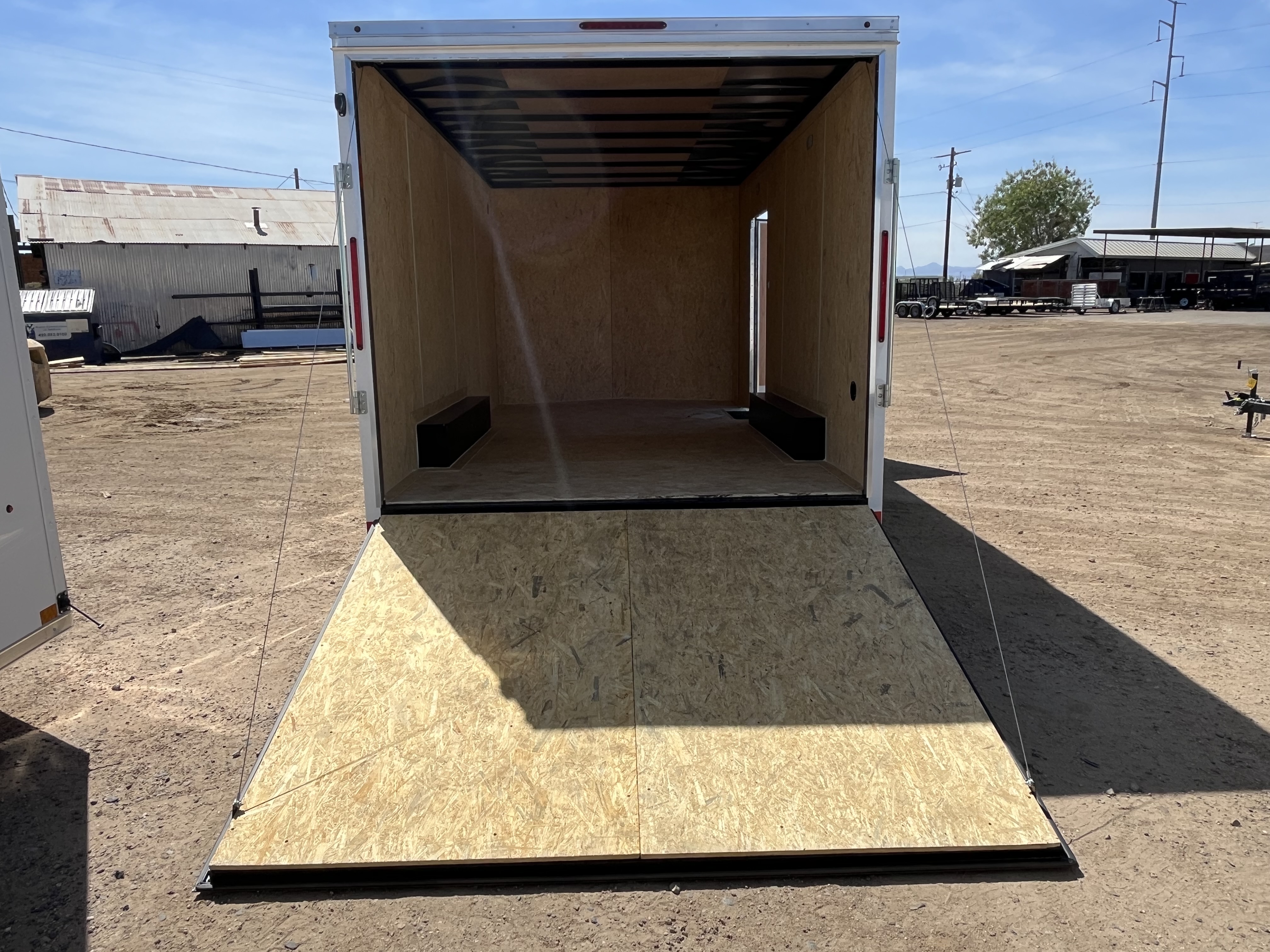 Compass 16x8.5 Indigo DLX, 7K GVWR, Ramp Door - Stock #CMP2807 - Image 8 of 10