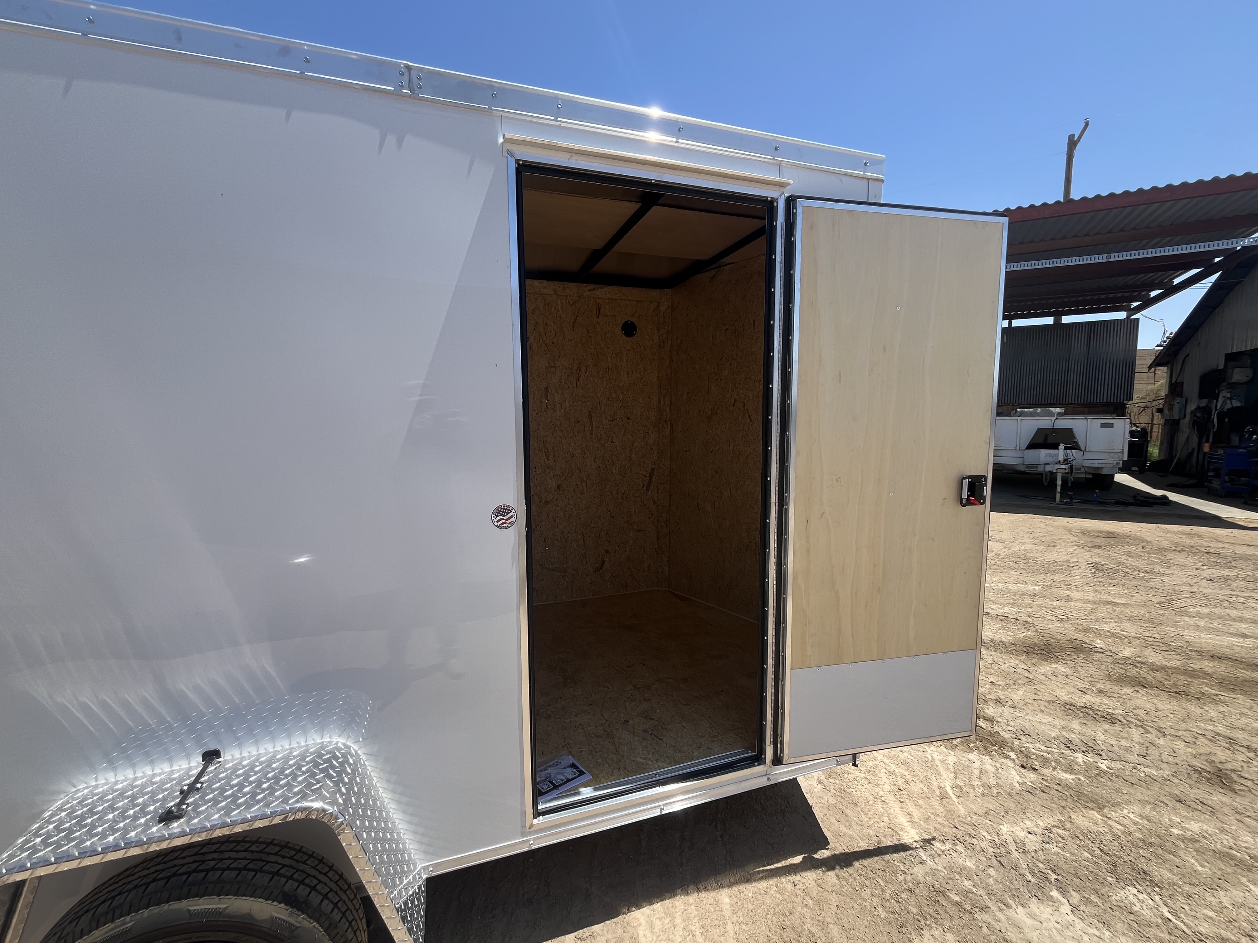 Compass 10x6 Indigo DLX, 3K GVWR, Ramp Door - Stock #CMP2855 - Image 4 of 9