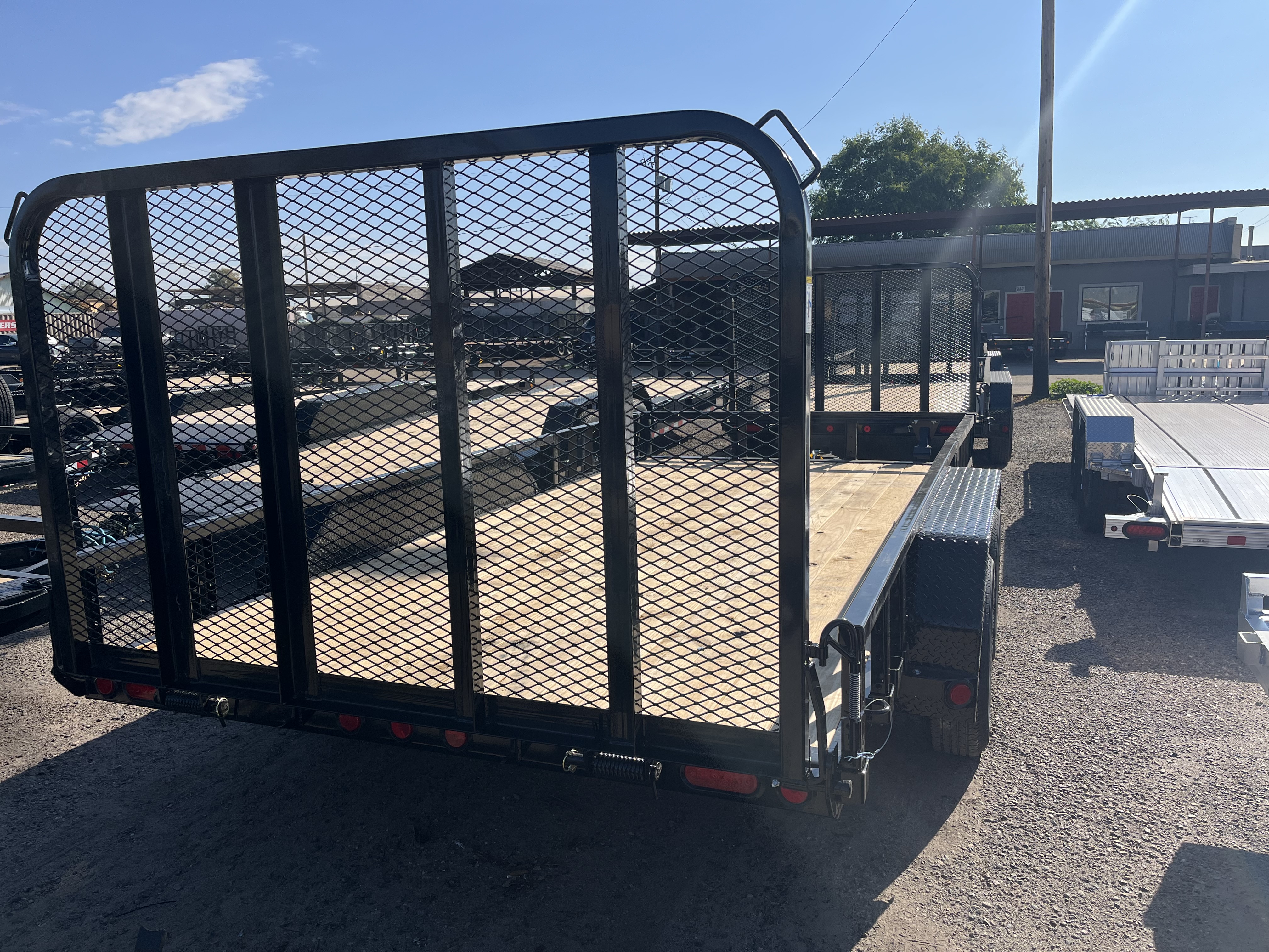 P.J. Trailers 14x83 Tandem Axle, 7K GVWR, Channel Utility, ATV - Stock #PPJ10932 - Image 3 of 5