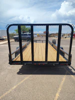 P.J. Trailers 18x83 Tandem Axle, 7K GVWR, Channel Utility Stock #PPJ11155 - Thumbnail 3