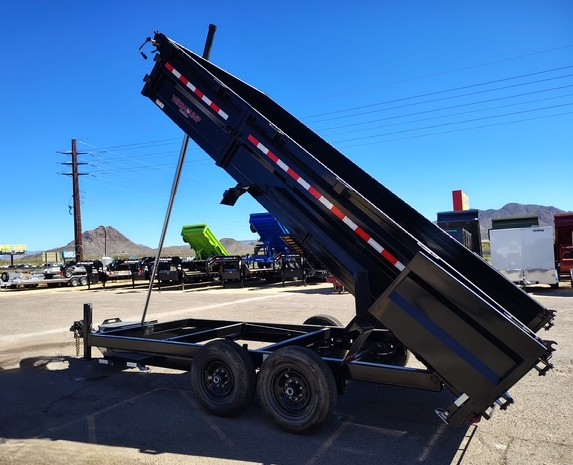 Midsota 16'x82" Telescopic Dump Trailer w/ 24" Sides (HV)
