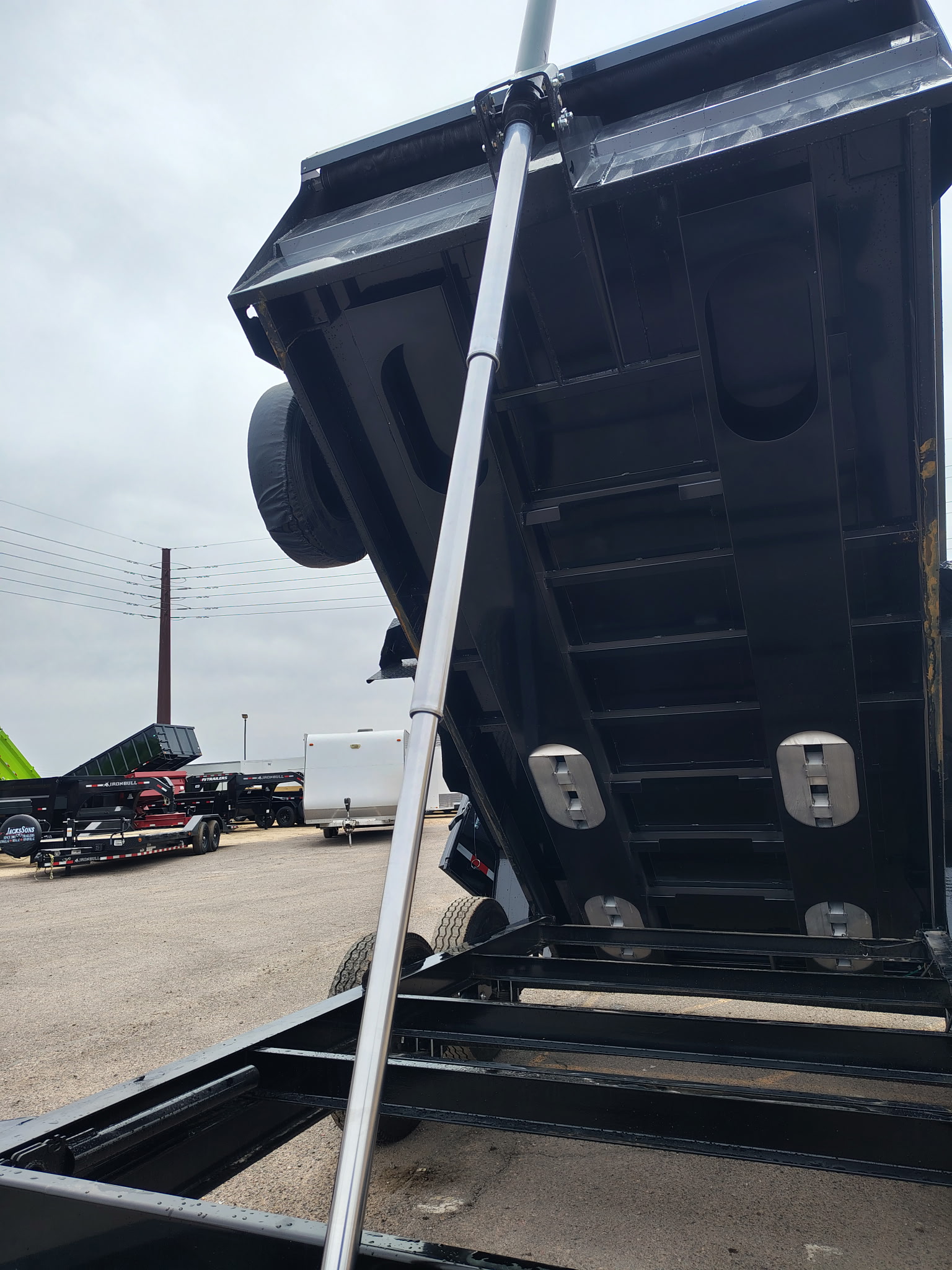Norstar 14x83 IronBull Tandem Axle Dump, 15K GVWR, 36" Sides, Solar Charger, 14 Ply Tires - Stock #NST1373 - Image 15 of 15