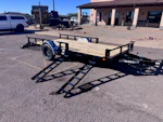 P.J. Trailers 14x77 Single Axle, 3K GVWR, Channel Utility, ATV Stock #PPJ11013 - Thumbnail 5