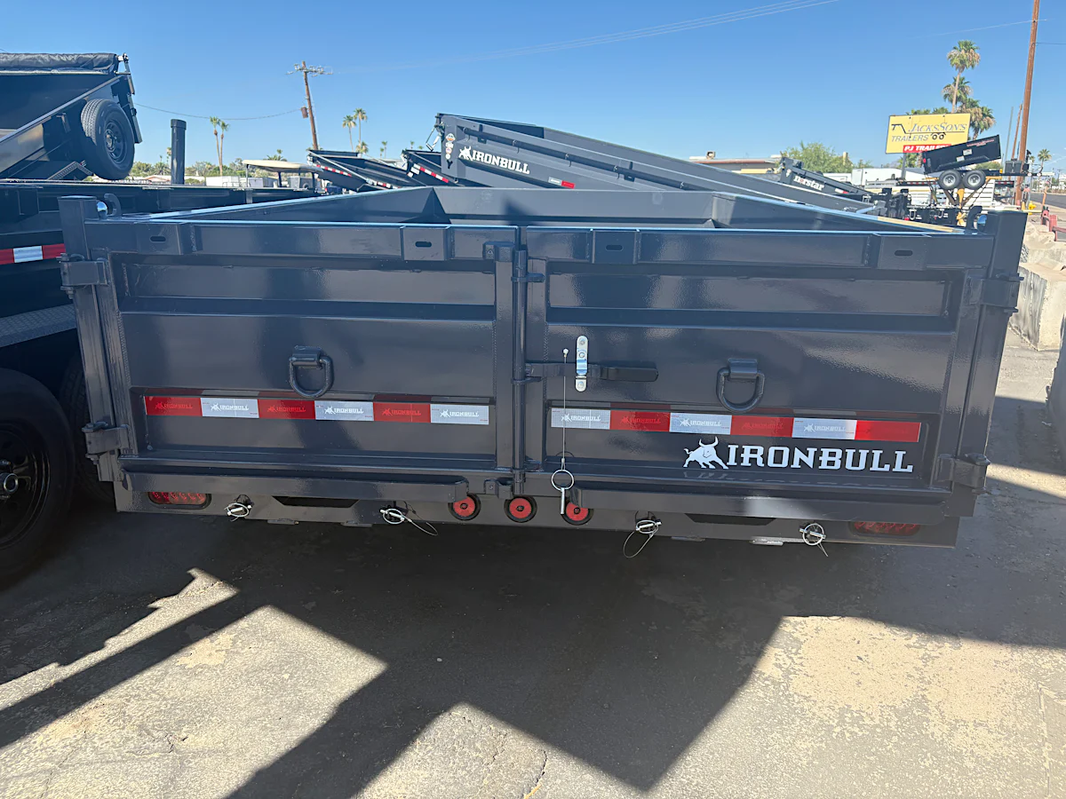 Norstar 14x83 IronBull Tandem Axle Dump, 15K GVWR, 24" Sides - Stock #NST1506 - Image 4 of 5 Norstar 14x83 IronBull Tandem Axle Dump, 15K GVWR, 24" Sides - Stock #NST1506 - Image 4 of 5