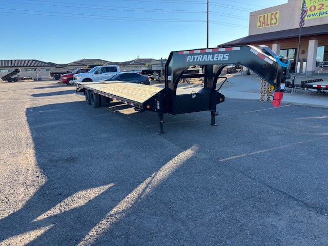 P.J. Trailers 30' Gooseneck Low-Pro Flatdeck with Duals, 25K GVWR - Stock #PPJ10899 - Image 2 of 4