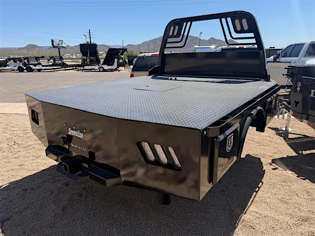 Crownline Truck Beds Crownline SKD57 Skirted, Dual-Wheel, Long Bed, Black Boxes (8′ 6″ x 97″ - 57″ CTA) - Stock #CRNB108 - Image 7 of 8 Crownline Truck Beds Crownline SKD57 Skirted, Dual-Wheel, Long Bed, Black Boxes (8′ 6″ x 97″ - 57″ CTA) - Stock #CRNB108 - Image 7 of 8