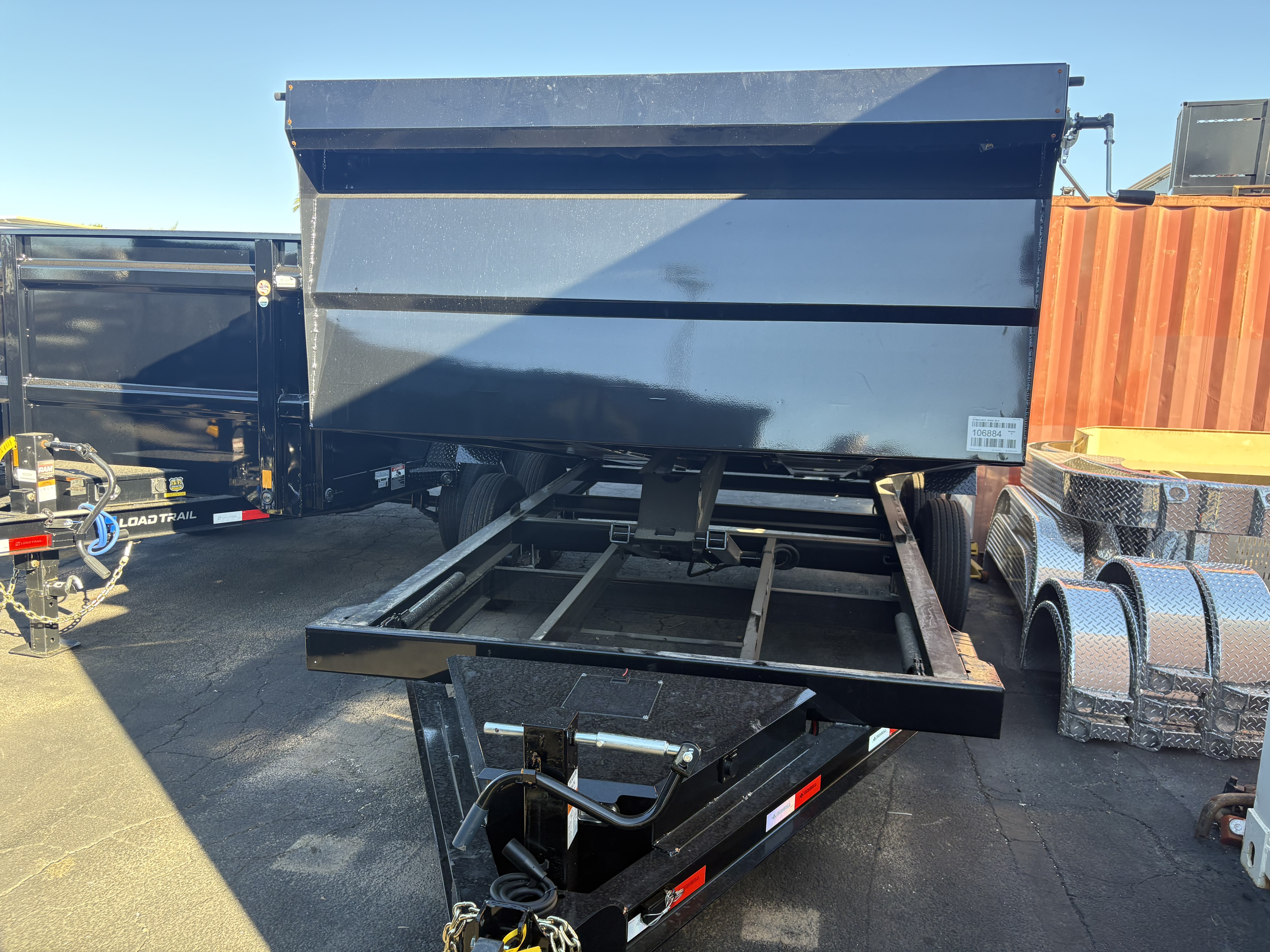Norstar 14x83 IronBull Tandem Axle Dump, 15K GVWR, 36" Sides, Solar Charger, 14 Ply Tires - Stock #NST1272 - Image 4 of 8