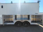 Pace American 16x8.5 PXT Hammer, 7K GVWR, Workbench, Ladder Rack, 6" Additional Height, Ramp Door Stock #CMP2881 - Thumbnail 6