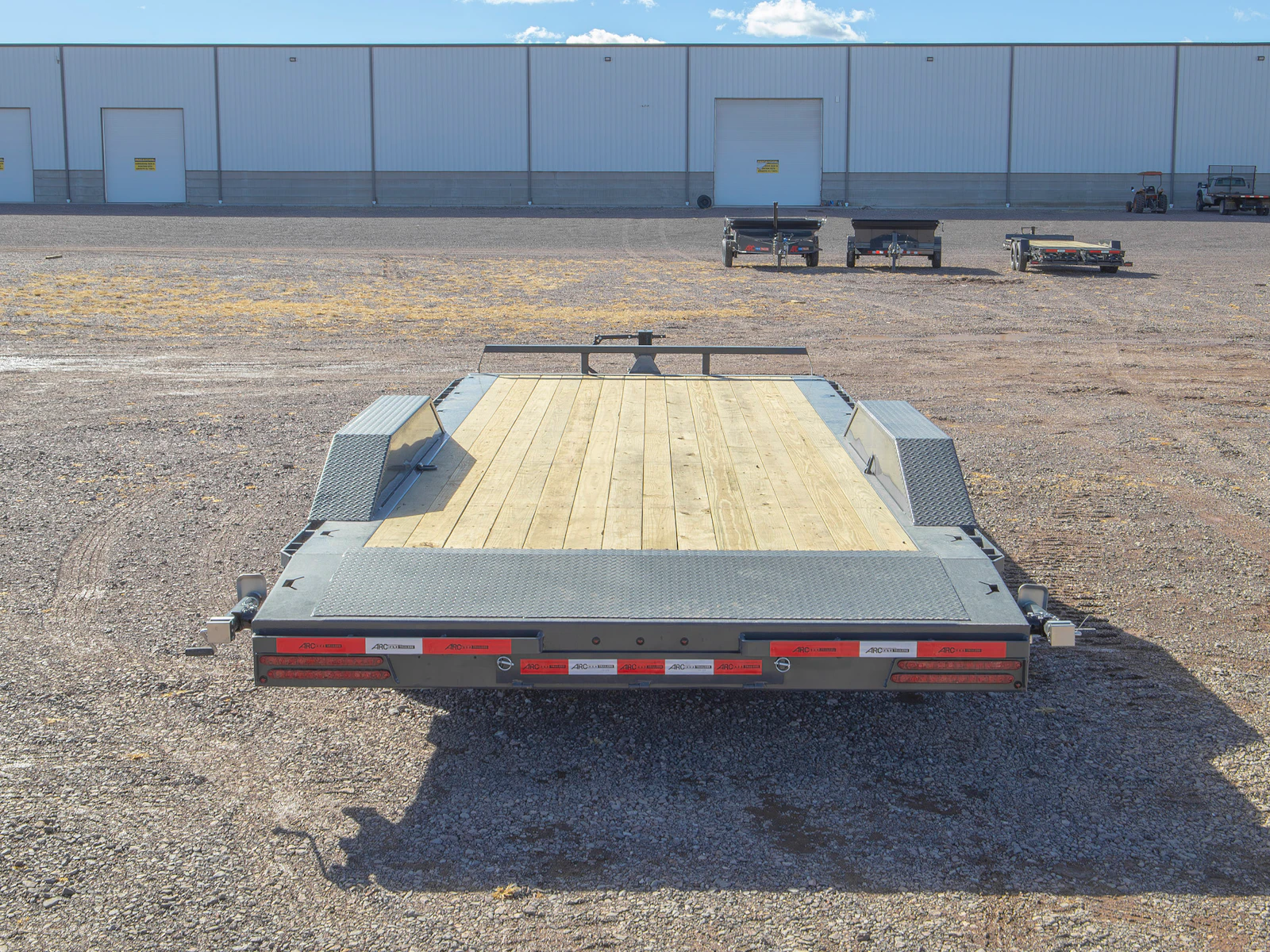 A-BEW — Bumper Pull Superwide Equipment Trailer - Image 5