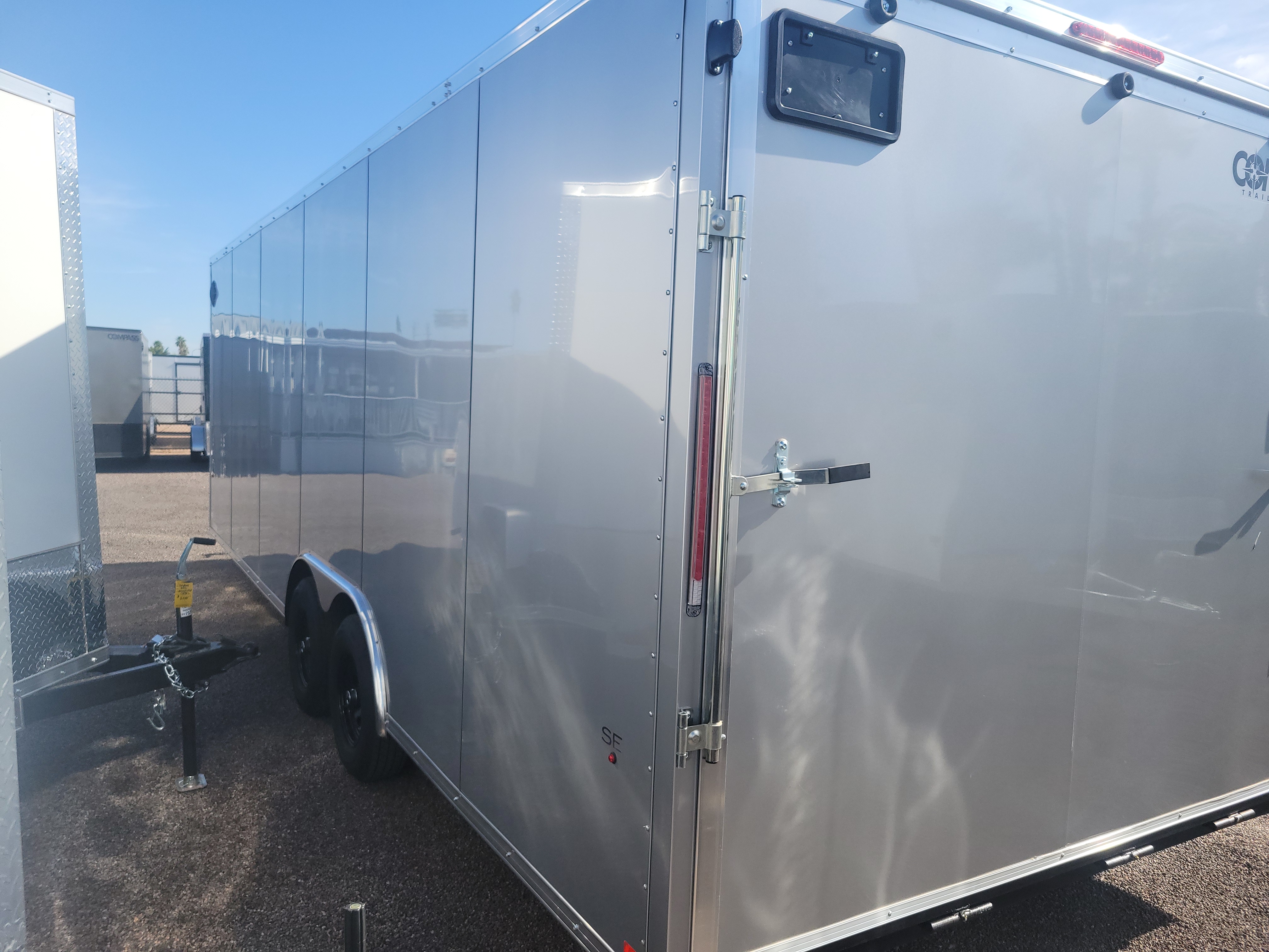 Compass 24x8.5 Jasper SE Car Hauler, 14K GVWR, Ramp Door, 6" Extra Height - Stock #USD8321 - Image 5 of 5