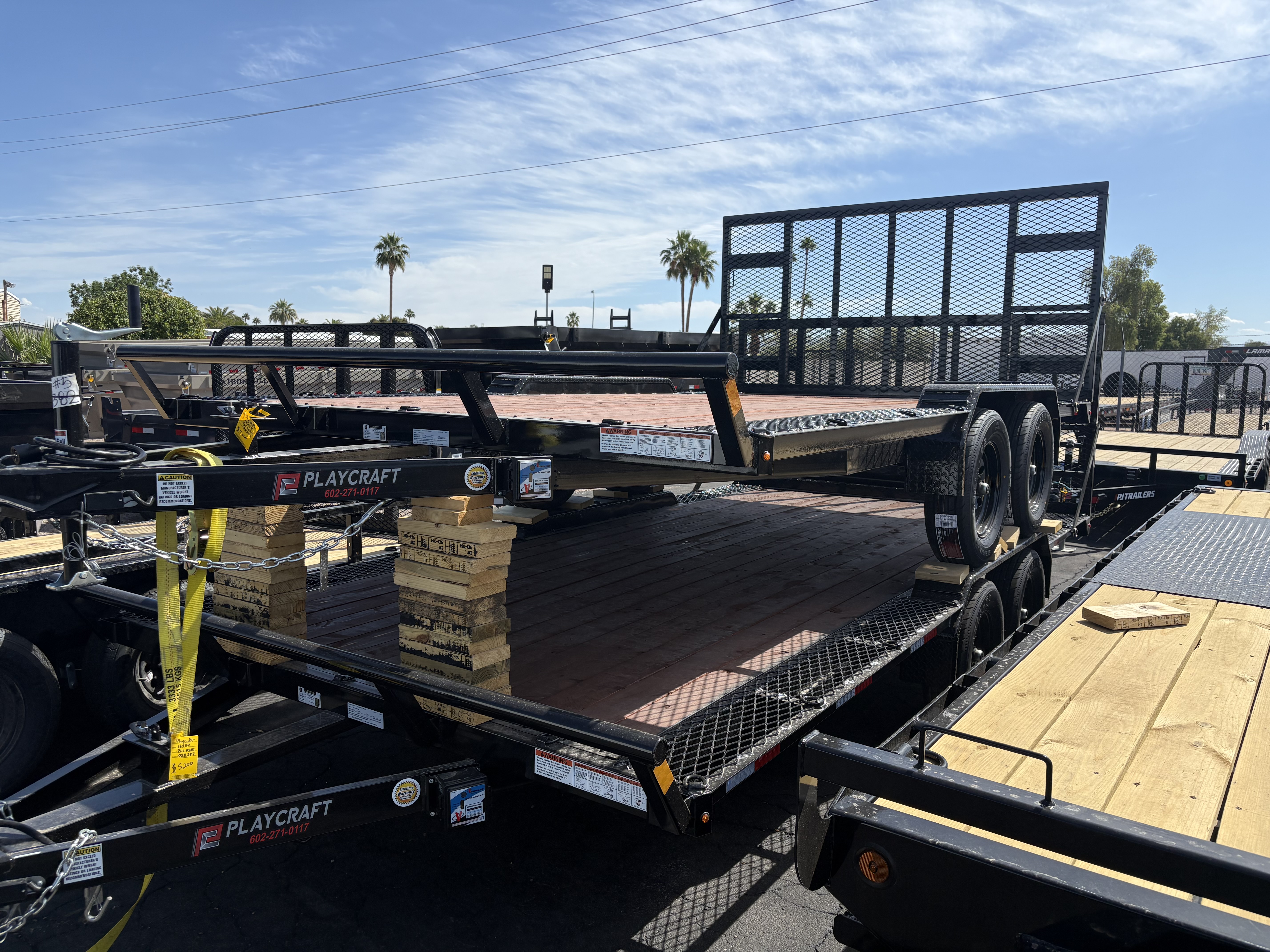 SUN COUNTRY TRAILERS 14x102 Playcraft Side x Side, 7K GVWR, Drive Over Fenders - Stock #PLC0880 - Image 2 of 5