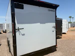 Compass 20x8.5 Jasper SE Car Hauler, 10K GVWR, Ramp Door, A/C, White Wall / Ceiling, RTP Floor Stock #CMP2940 - Thumbnail 2