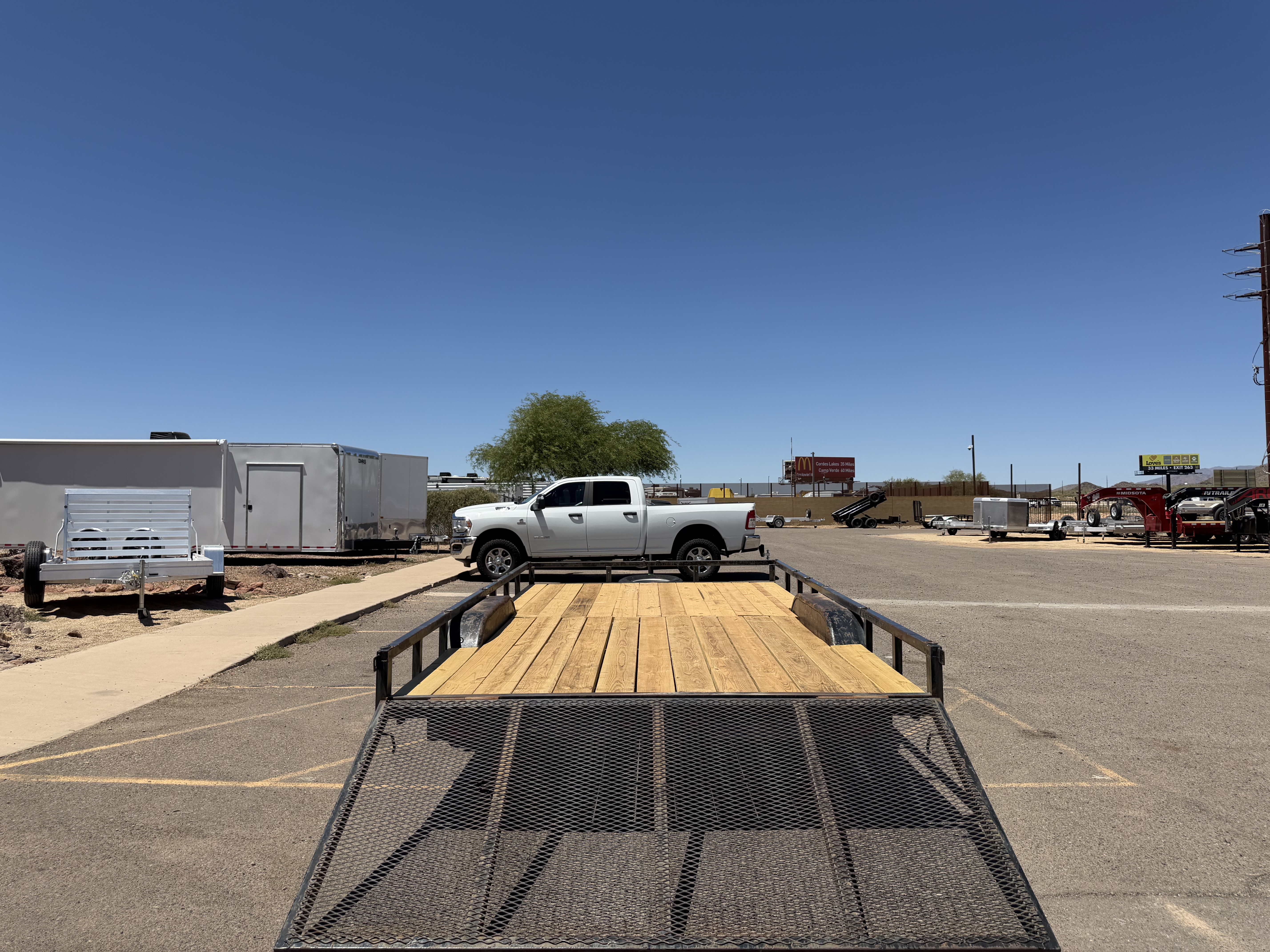 CARSON TRAILERS INC 16x7 Tandem Axle, 7K GVWR, Utility - Stock #USD7901 - Image 3 of 9