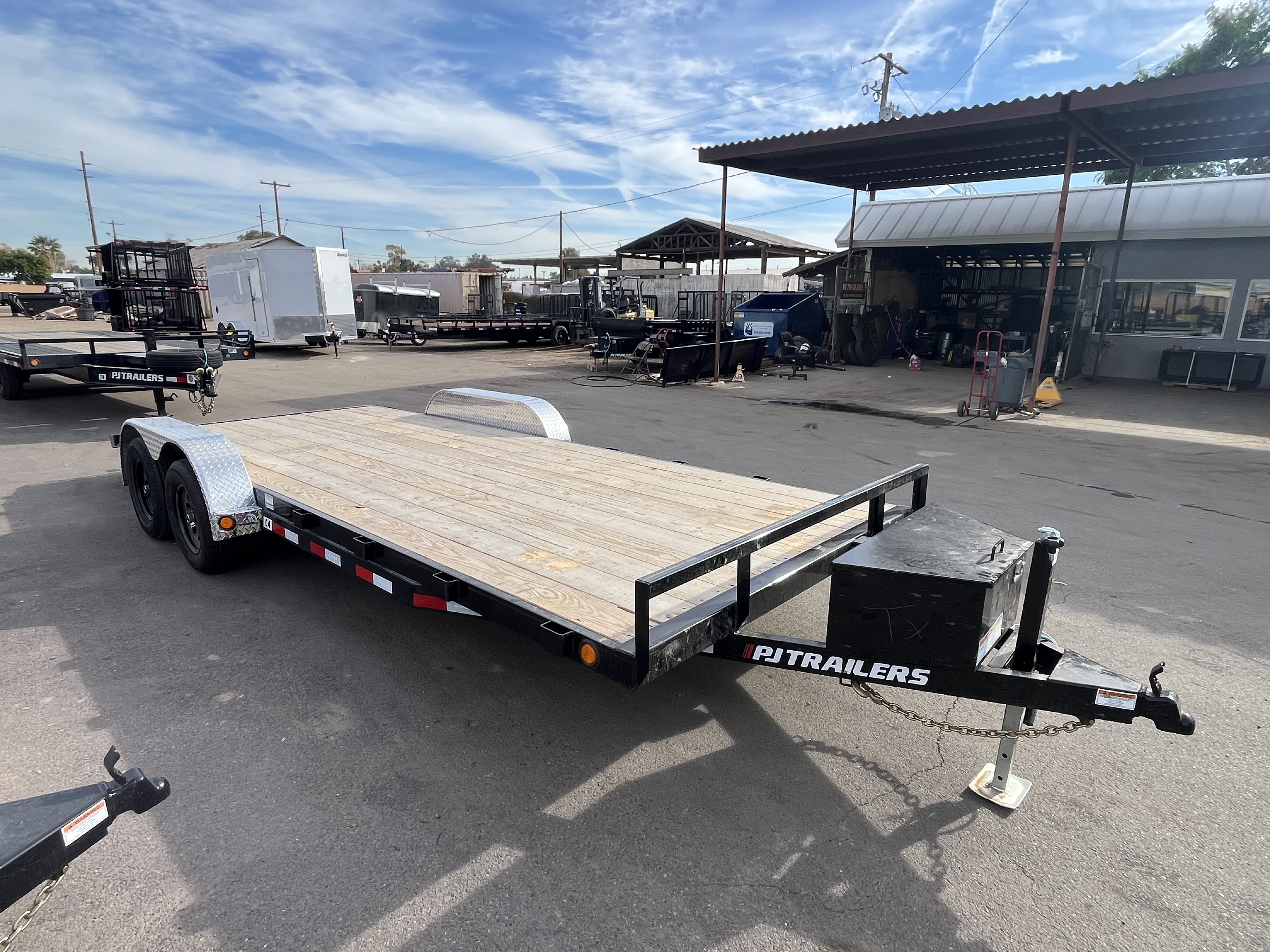 P.J. Trailers 20x83x4" Channel Tandem Axle, 7K GVWR, Carhauler - Stock #PPJ10993 - Image 10 of 10