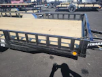 P.J. Trailers 14x77 Single Axle, 3K GVWR, Channel Utility, ATV Ramps Stock #PPJ11121 - Thumbnail 3