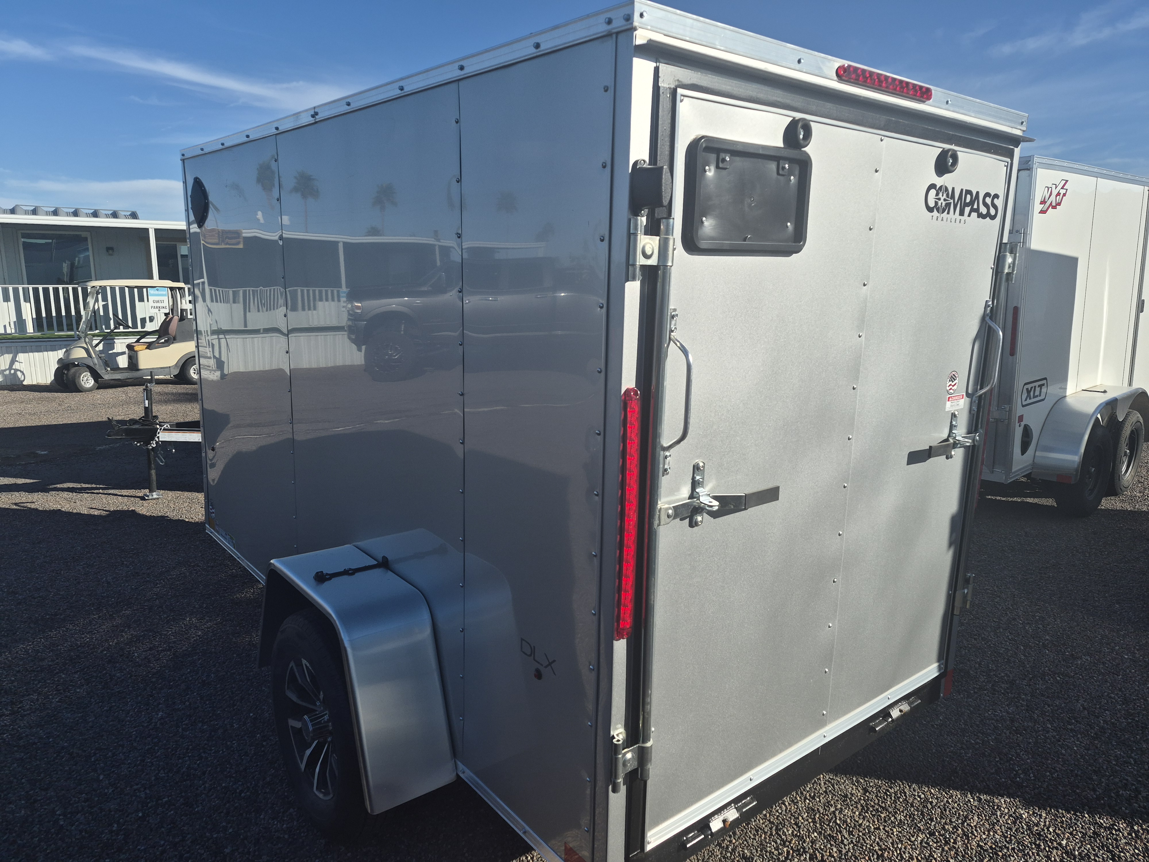 Compass 10x5 Indigo DLX, 3K GVWR, Ramp Door - Stock #CMP2734 - Image 1 of 4