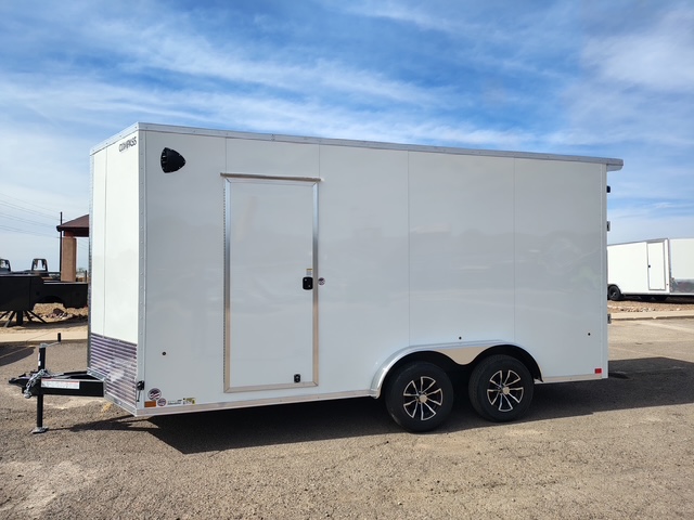 Compass 16x7.5 Jasper SE, 7K GVWR, 6" Extra Height, D-Rings, Ramp Door - Stock #CMP2763 - Image 4 of 6